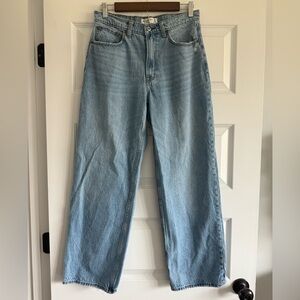 Abercrombie & Fitch Light Blue Straight Leg Jeans